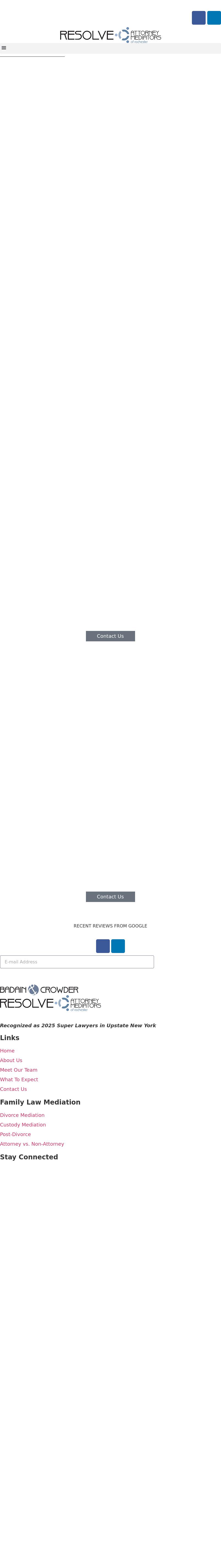 Badain & Crowder Resolve Attorney Mediators of Rochester - Rochester NY Lawyers