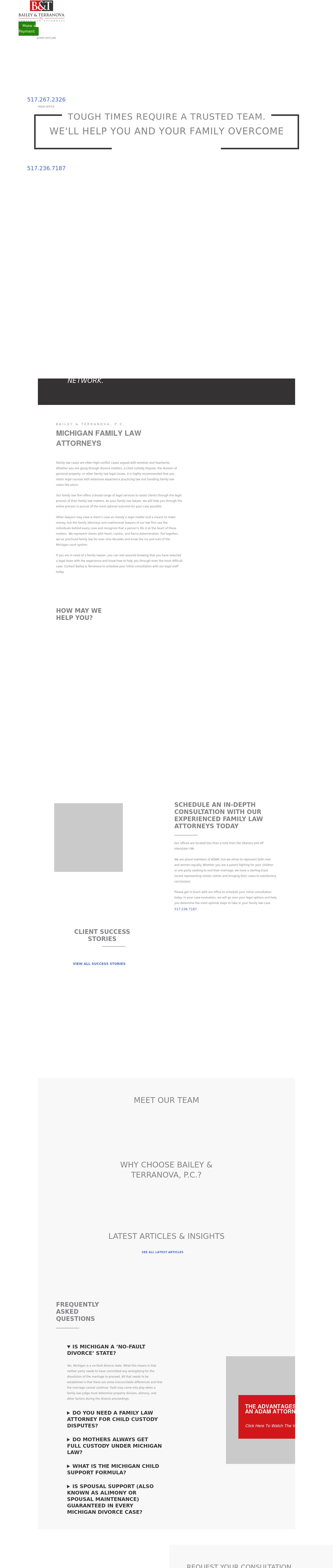 Bailey Smith & Bailey PC - Okemos MI Lawyers