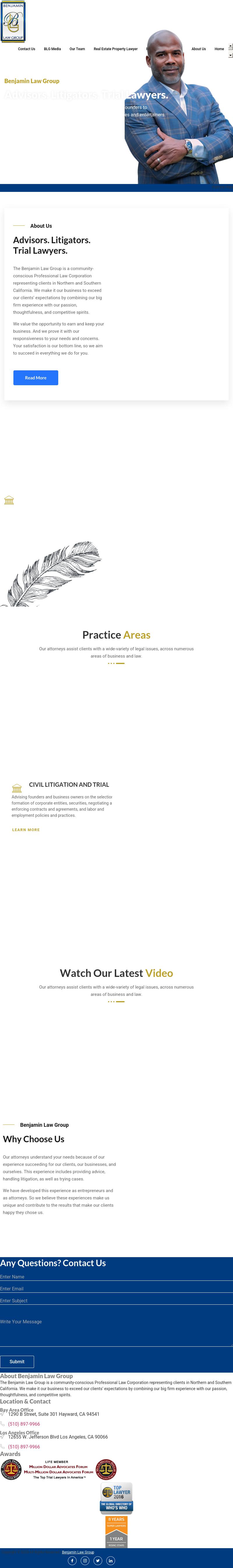 Benjamin Law Group - San Francisco CA Lawyers