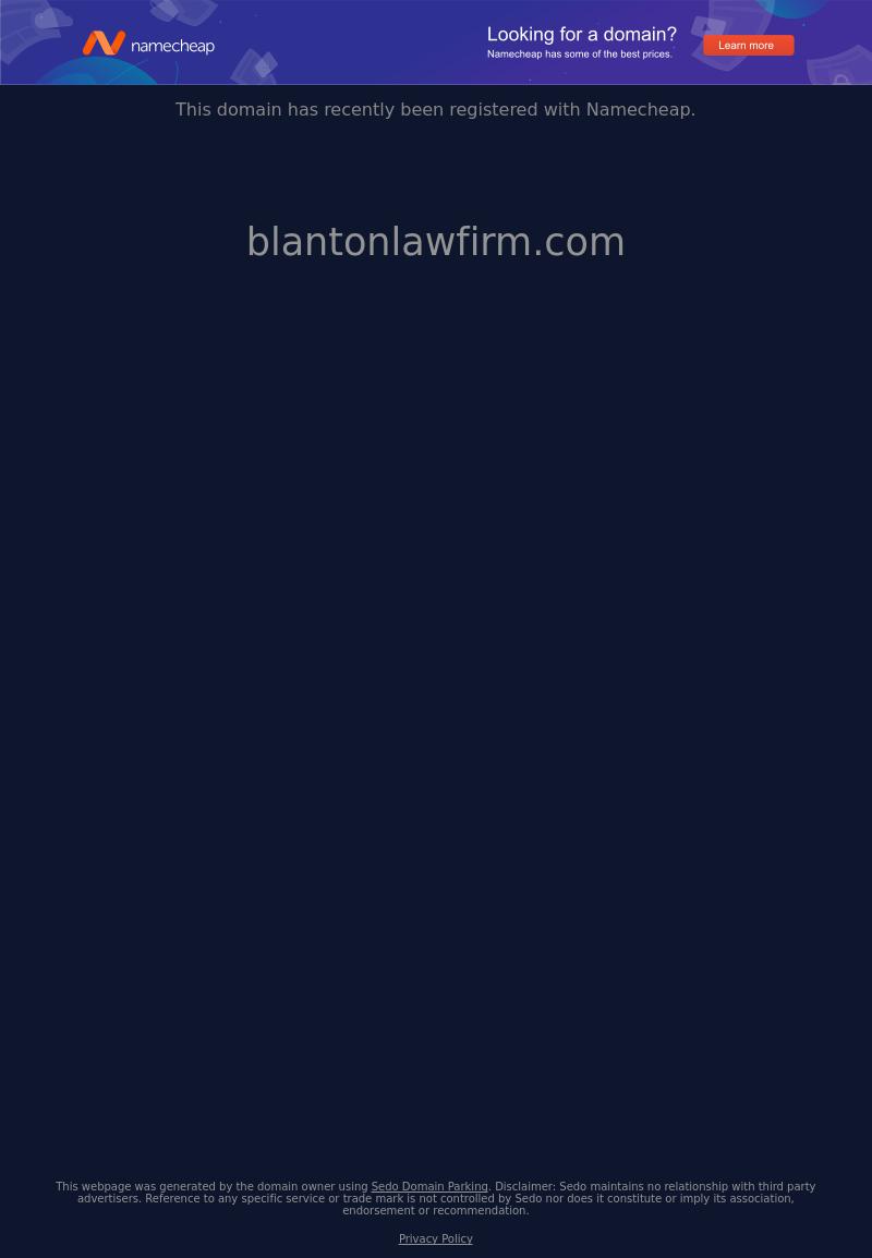 Blanton Law Firm, P.A. - Salisbury NC Lawyers