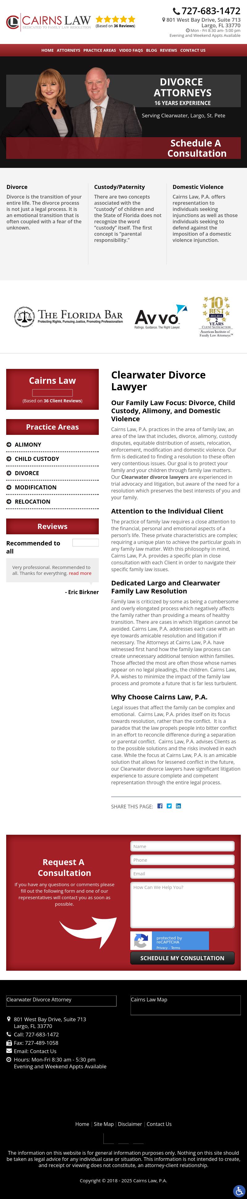 Cairns Law - Largo FL Lawyers