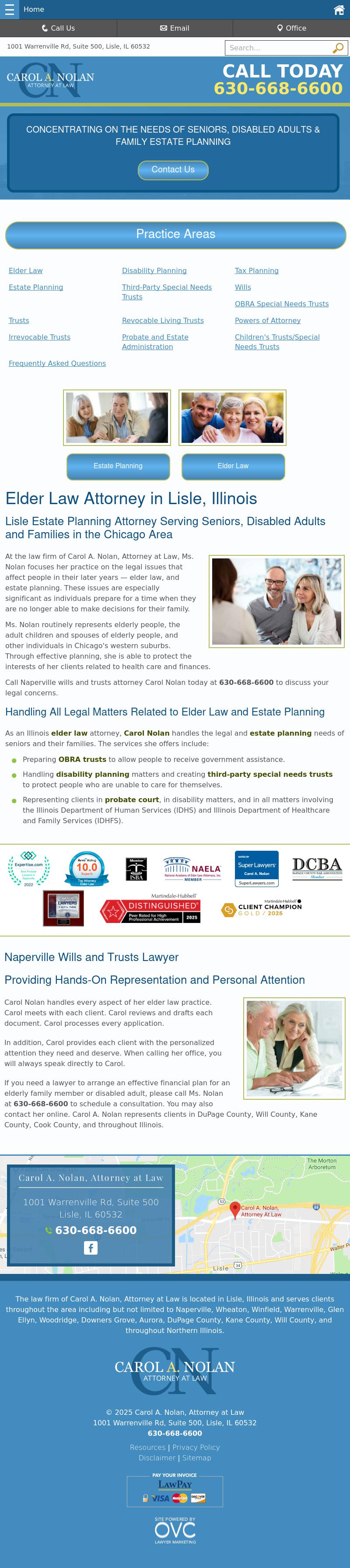 Carol A. Nolan, Attorney at Law - Wheaton IL Lawyers