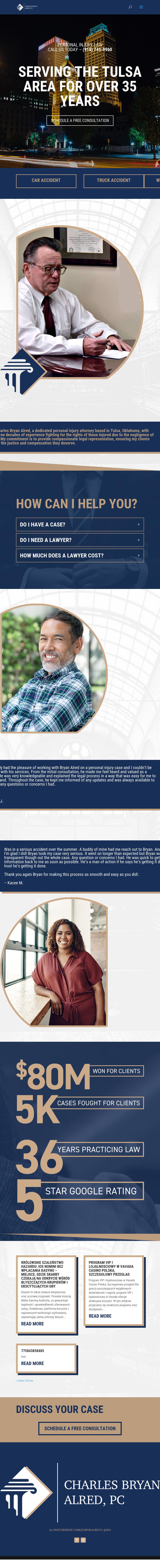 Charles Bryan Alred, PC - Tulsa OK Lawyers