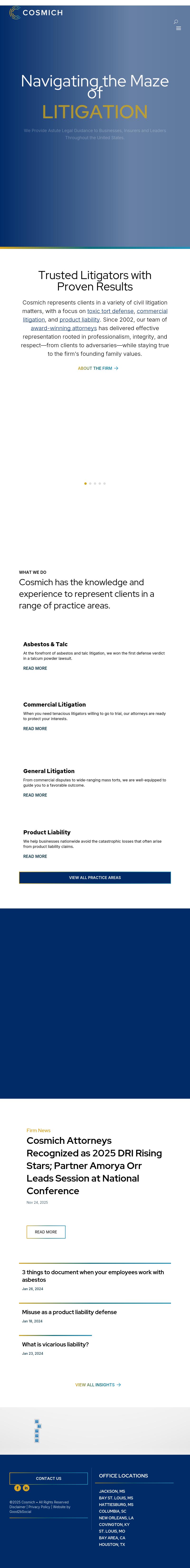 Cosmich Simmons & Brown, PLLC - Cincinnati OH Lawyers