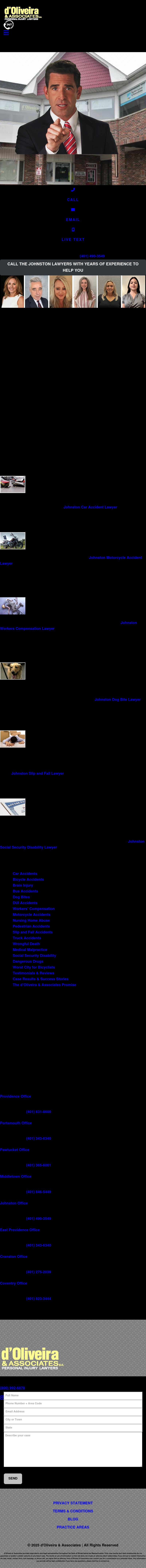 d'Oliveira & Associates - Johnston RI Lawyers