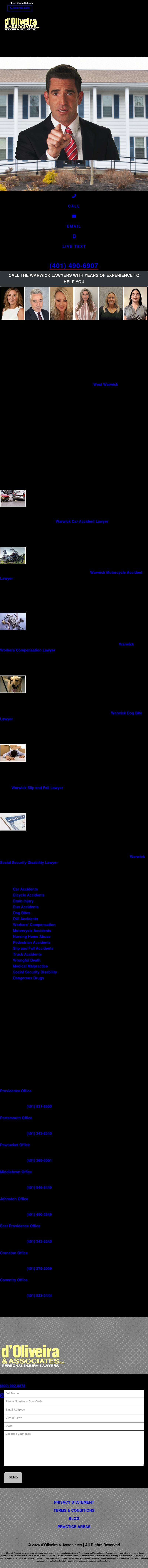 d'Oliveira & Associates - Warwick RI Lawyers