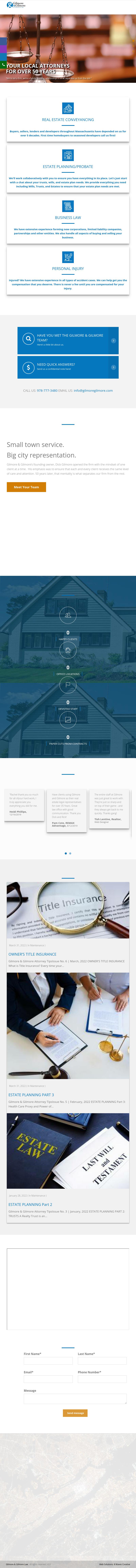 Gilmore & Gilmore - Danvers MA Lawyers