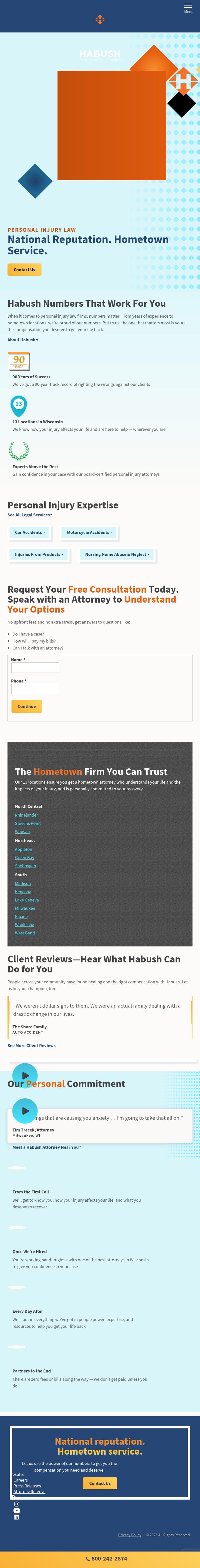 Habush Habush & Rottier S.C. - Sheboygan WI Lawyers