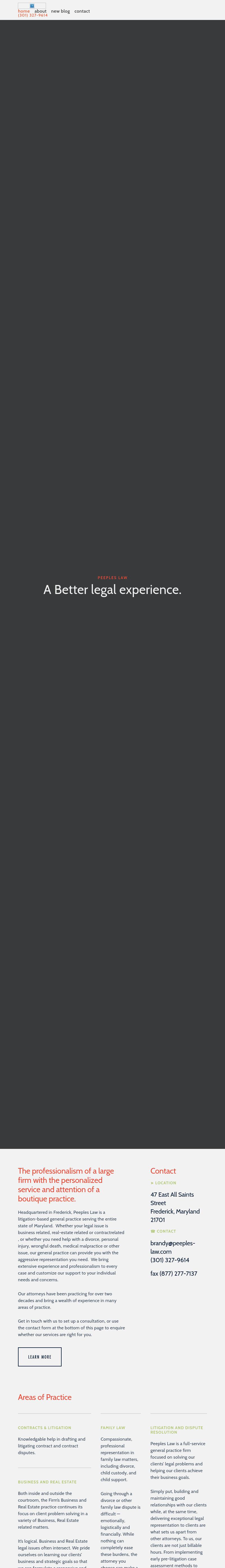 Law Office of Brandy A. Peeples, P.C. - Frederick MD Lawyers