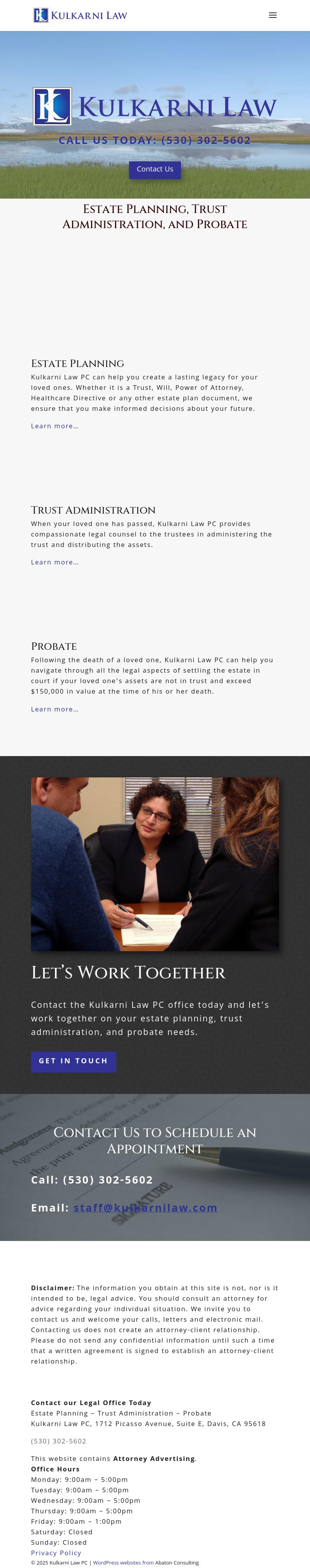 Law Office of Laura Stodden Parker - Davis CA Lawyers