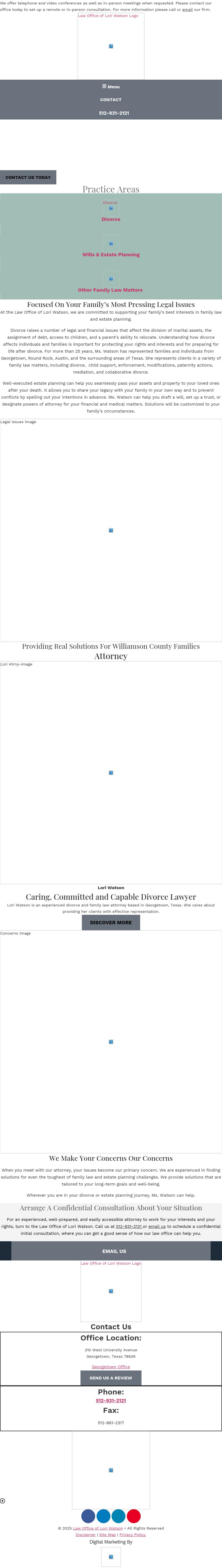 Law Office of Lori Watson - Georgetown TX Lawyers