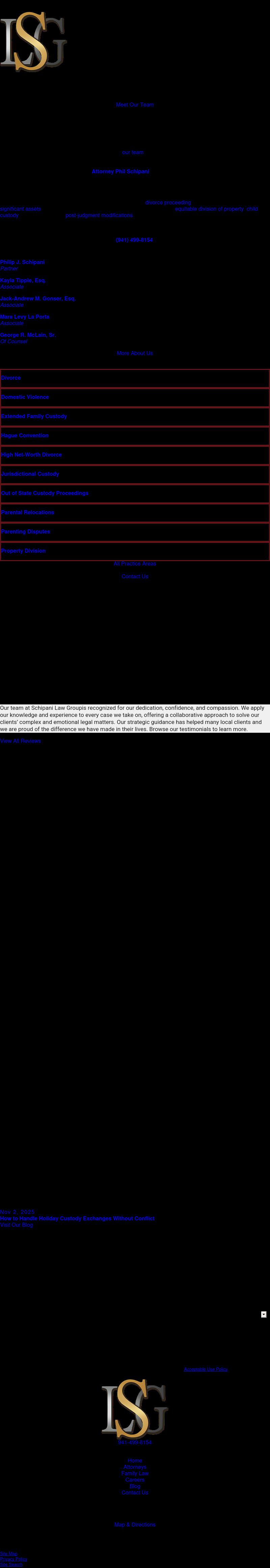 Law Office of  Philip J. Schipani - Sarasota FL Lawyers