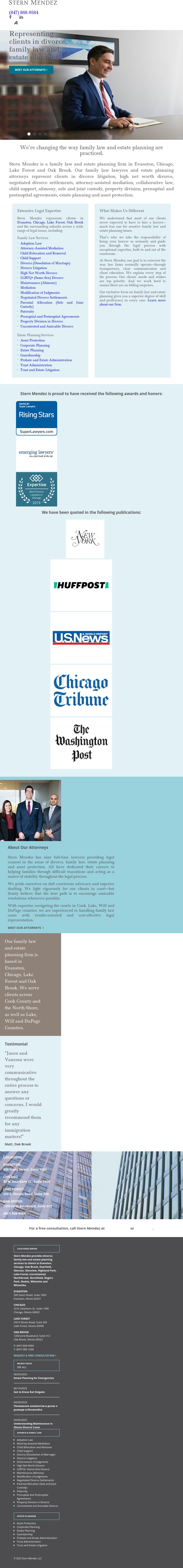 Law Offices of Joshua E. Stern - Evanston IL Lawyers