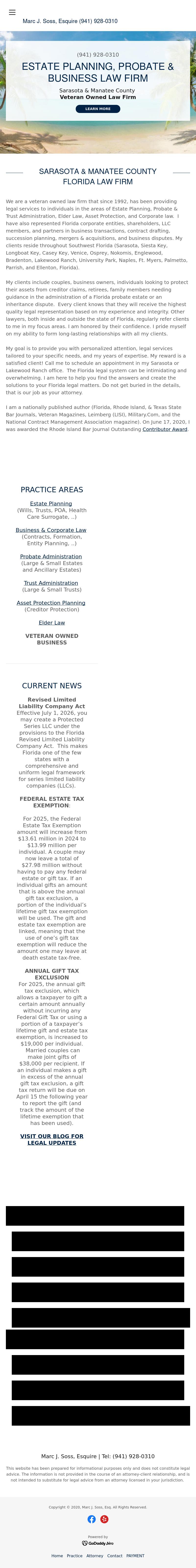 Marc Soss - Lakewood Ranch FL Lawyers