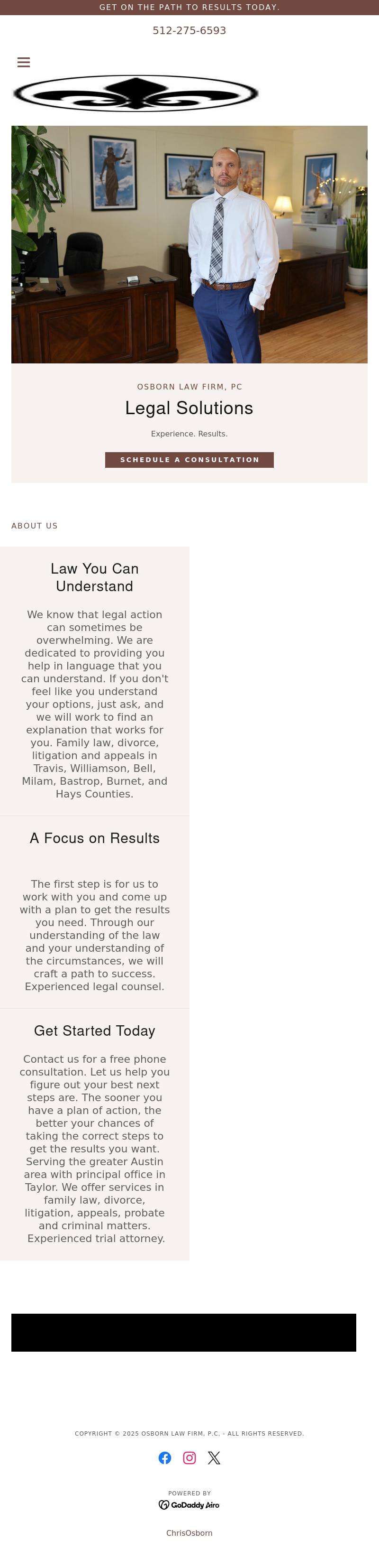 Osborn Law Firm PC - Taylor TX Lawyers