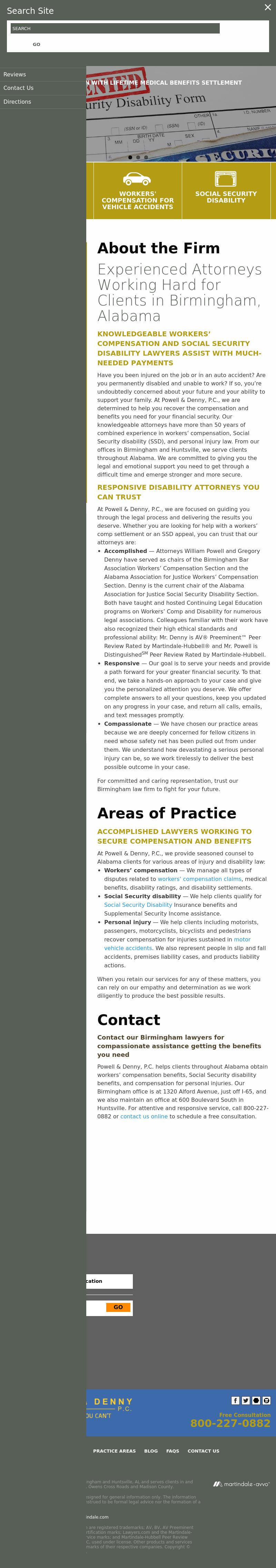 Powell & Denny, P.C. - Birmingham AL Lawyers