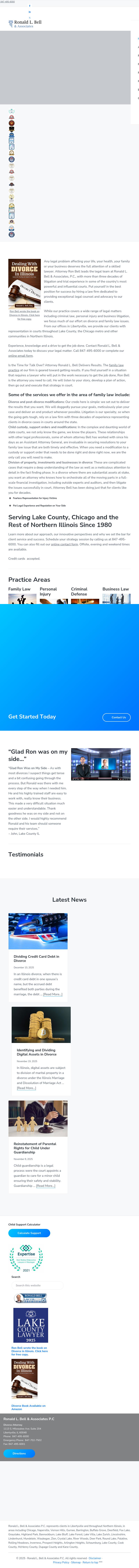 Ronald L. Bell & Associates P.C. - Libertyville IL Lawyers