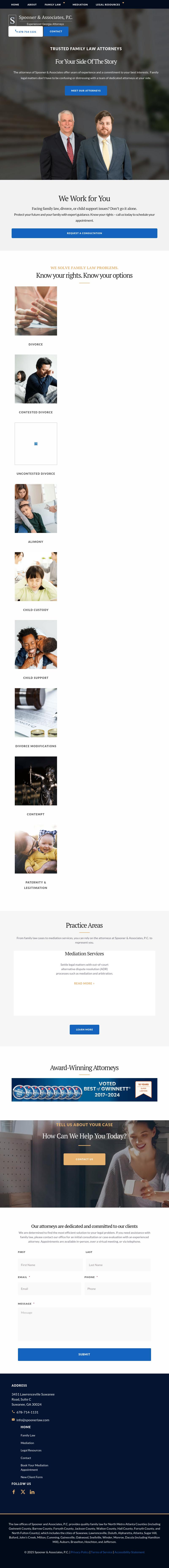 Spooner & Associates, P.C. - Suwanee GA Lawyers