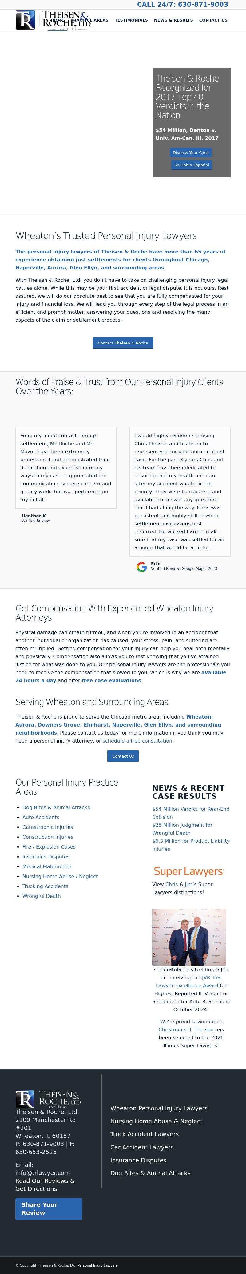 Theisen & Roche, Ltd. - Wheaton IL Lawyers