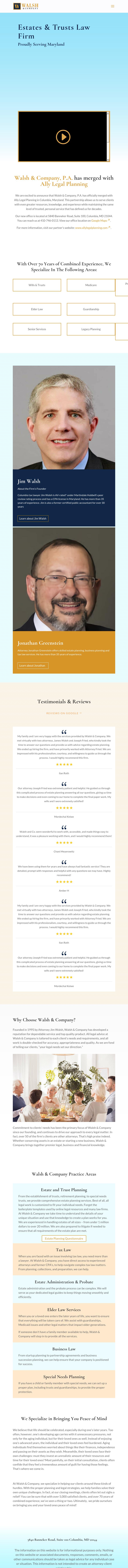 Walsh & Company, P.A. - Columbia MD Lawyers