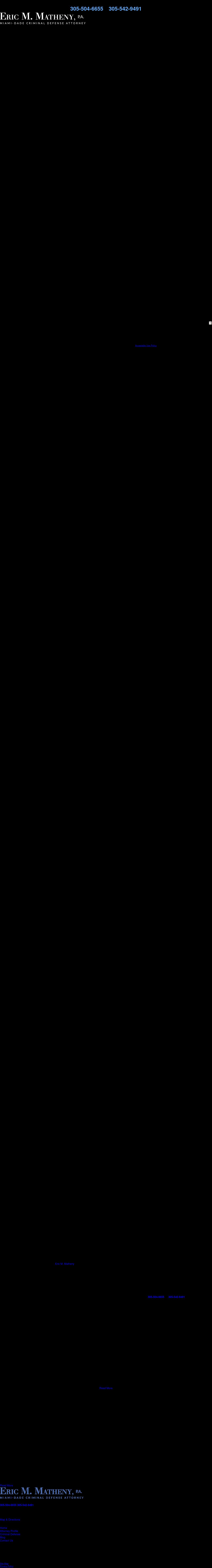 The Law Offices of Eric M. Matheny, P.A. - Miami Lakes FL Lawyers