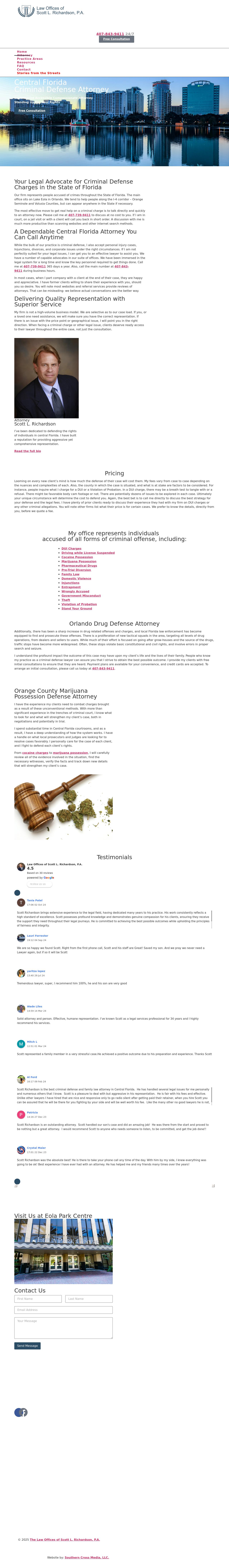 The Law Offices of Scott L. Richardson, P.A. - Orlando FL Lawyers