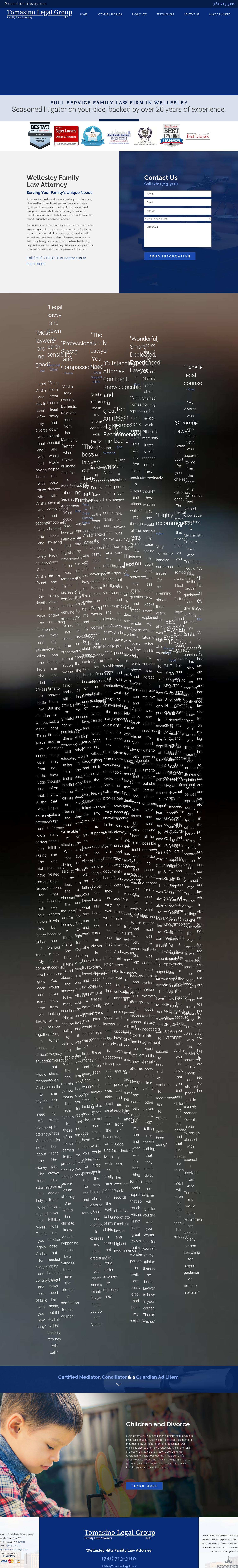 Tomasino Legal Group, LLC - Wellesley Hills MA Lawyers